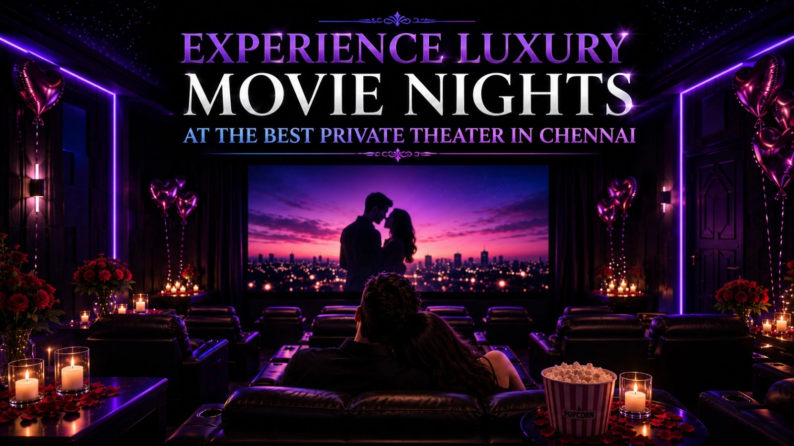 Experience Luxury Movie Nights at the Best Private Theater in Chennai 