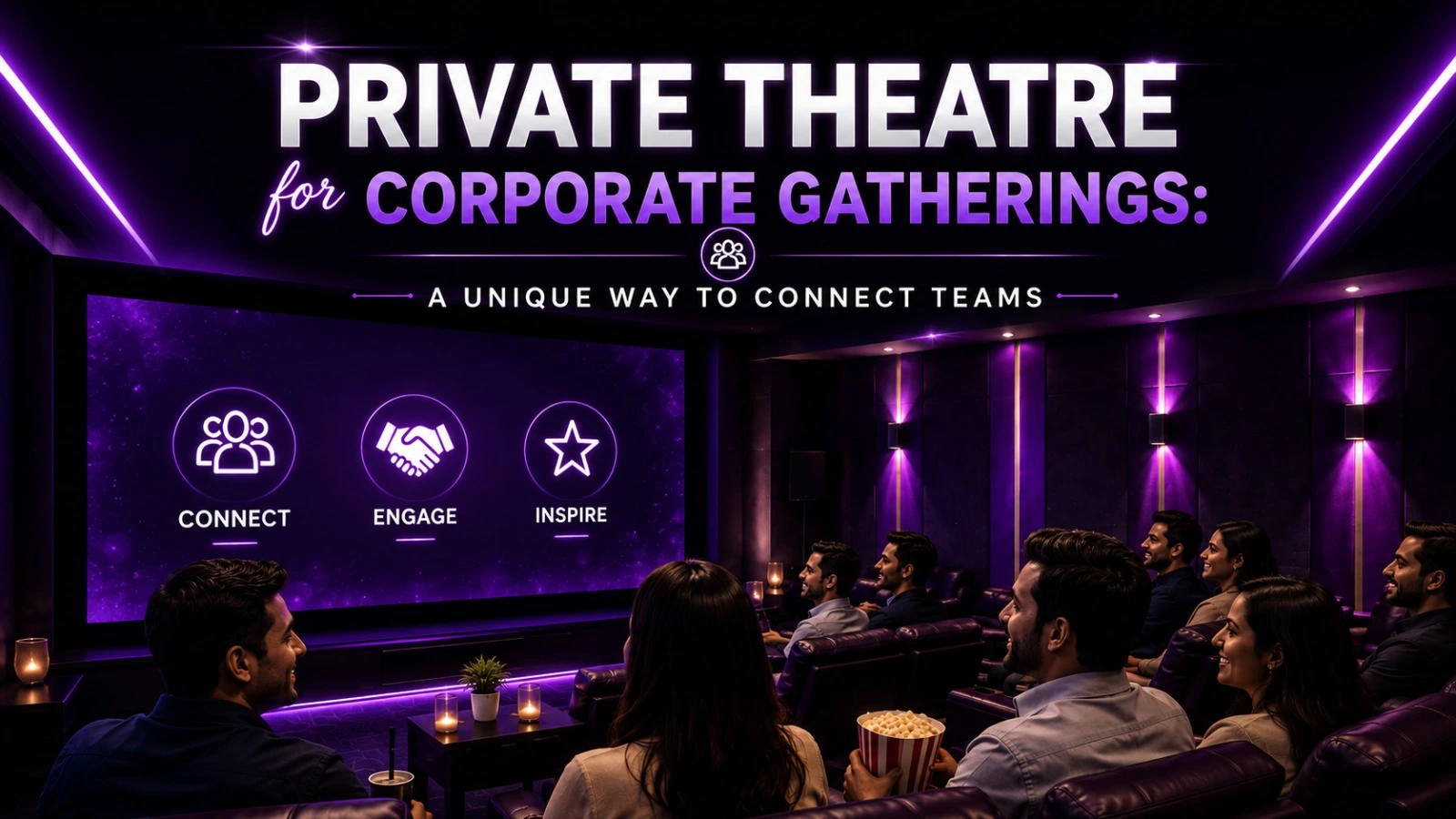 Private Theatre for Corporate Gatherings: A Unique Way to Connect Teams